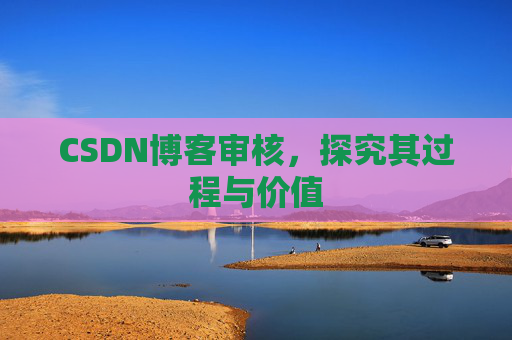CSDN博客审核，探究其过程与价值